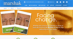 Desktop Screenshot of drmarshak.com