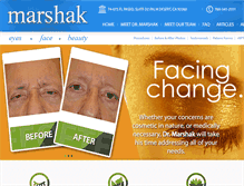 Tablet Screenshot of drmarshak.com
